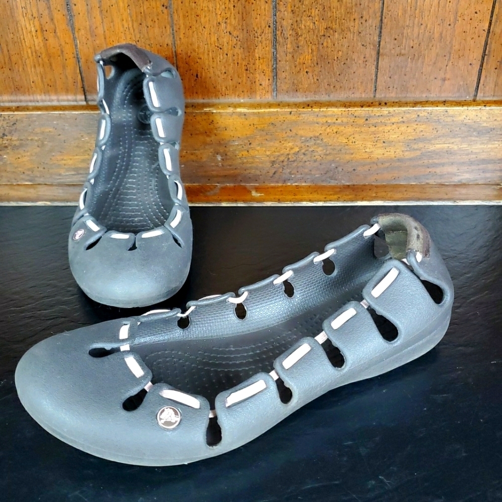 Crocs Women's Slip On Ballet Flats Sz 7